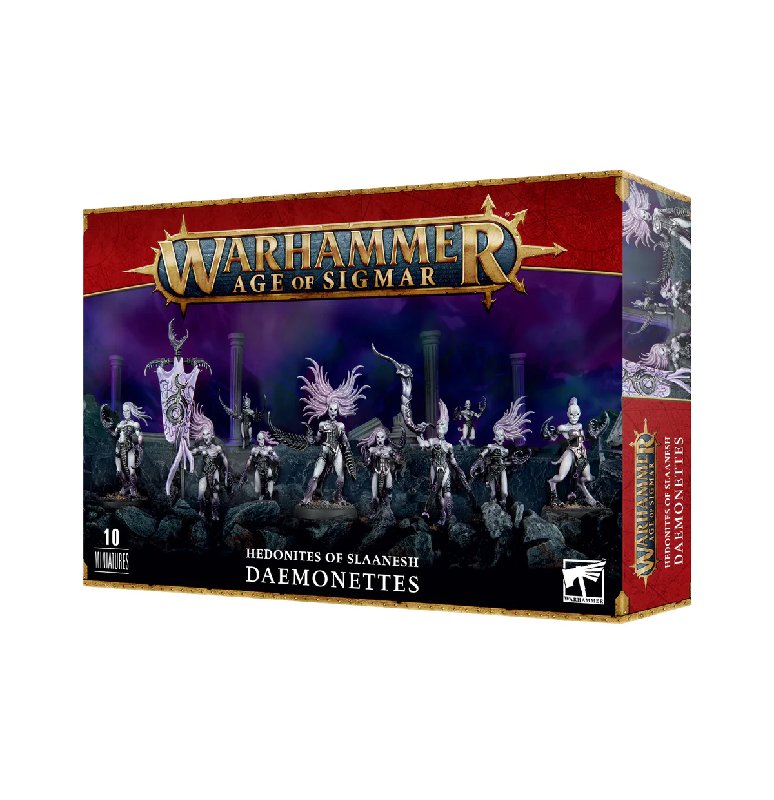 Warhammer Age of Sigmar Daemonettes of Slaanesh Box Set (10 Models)