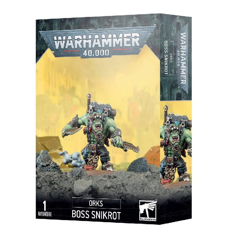 Warhammer 40k Orks Boss Snikrot Plastic Model Kit