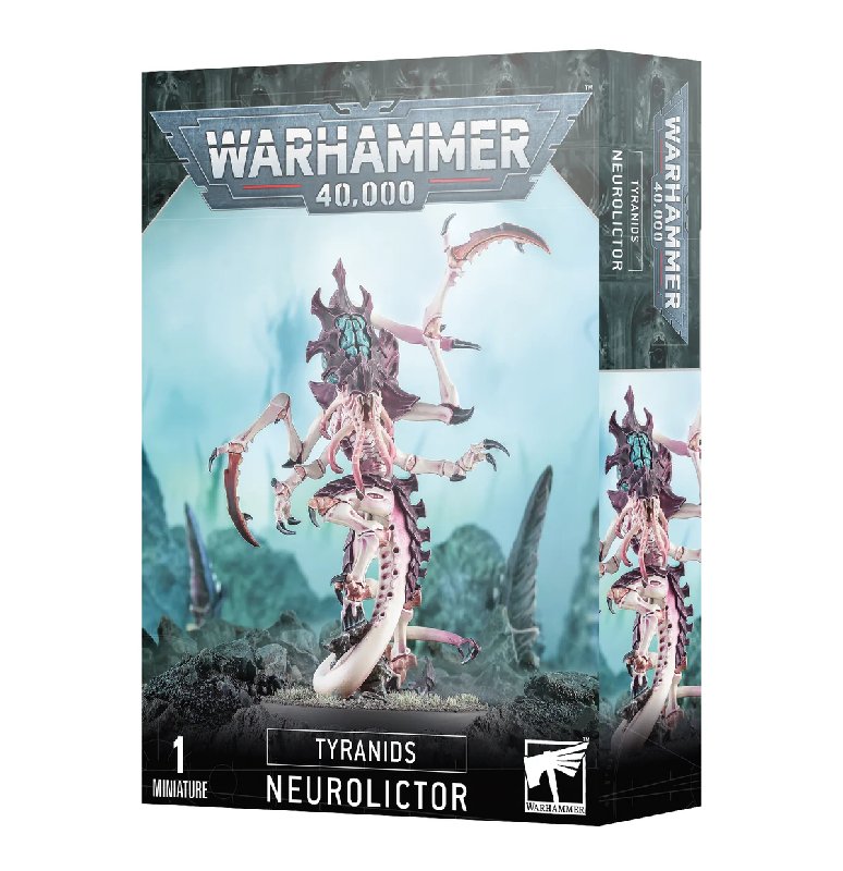 Warhammer 40,000 Tyranids Neurolictor Box Set with 50mm Base