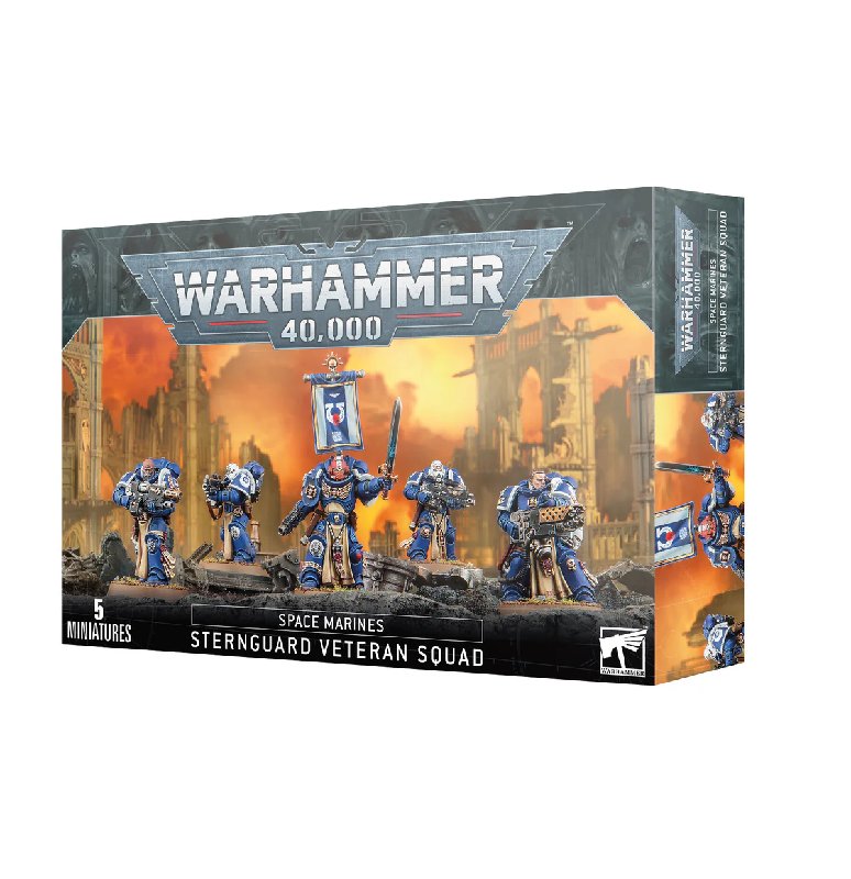 Warhammer 40,000 Space Marines Sternguard Veteran Squad Plastic Kit