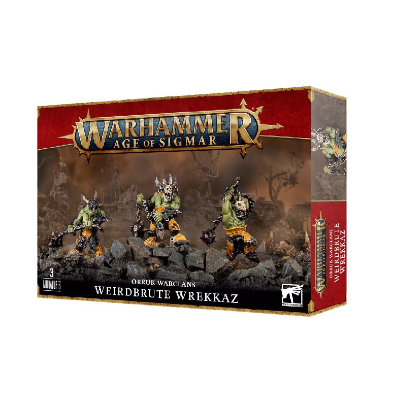 Warhammer Age Of Sigmar Orruk Warclans Weirdbrute Wrekkaz / Brute Ragerz Box Set