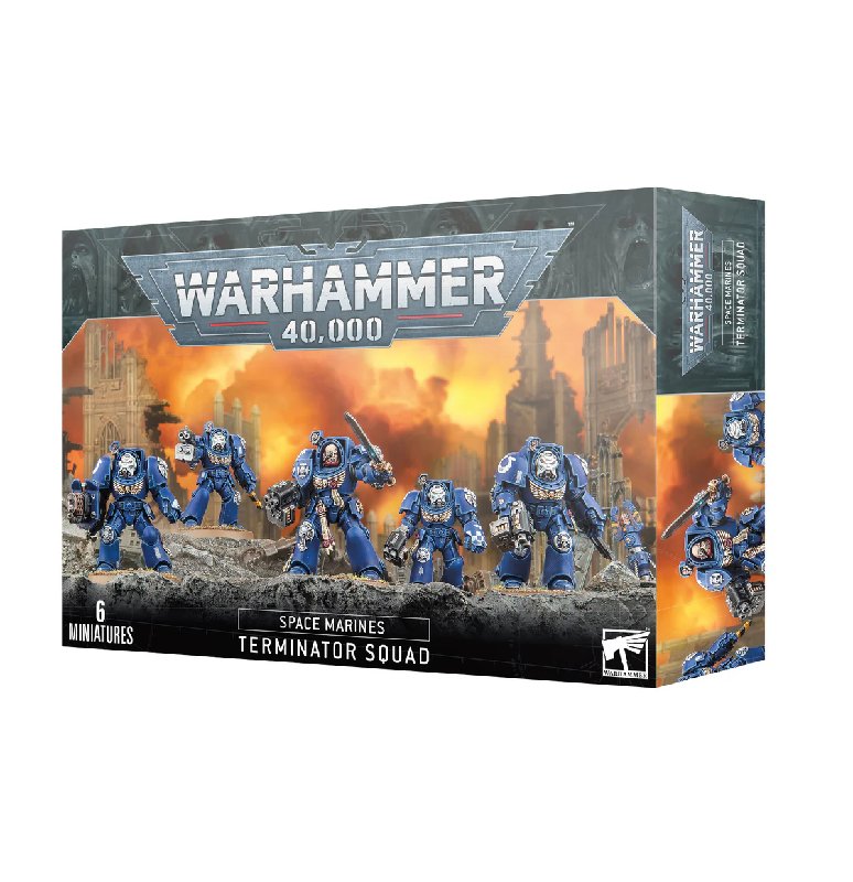 Warhammer 40,000 Space Marines Terminator Squad Plastic Model Kit