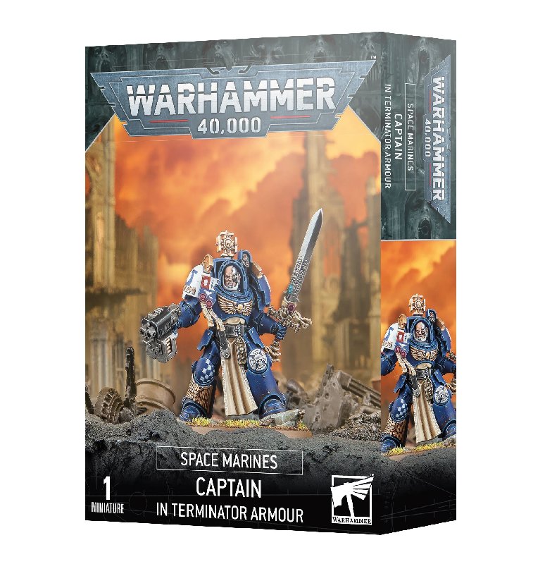 Games Workshop Warhammer 40,000 Space Marines Captain in Terminator Armour