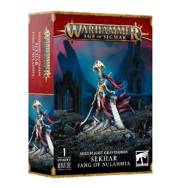 Warhammer Age of Sigmar Soulblight Gravelords Sekhar Fang of Nulahmia Box Set