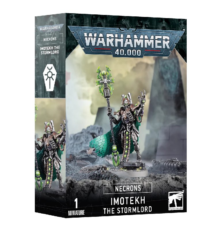 Warhammer 40,000 Necrons Imotekh The Stormlord