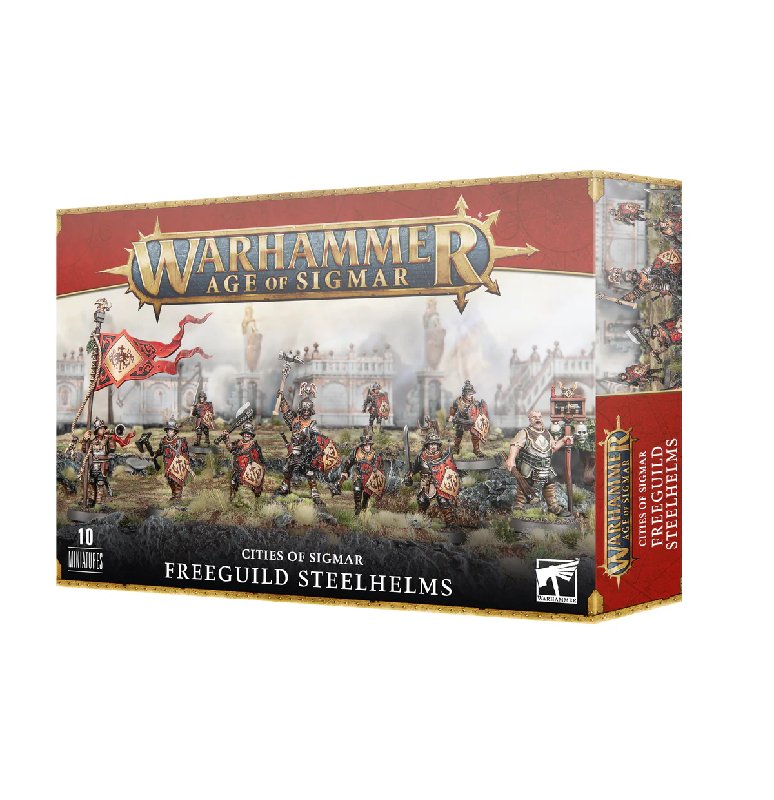 Warhammer Age of Sigmar Cities of Sigmar Freeguild Steelhelms Box Set