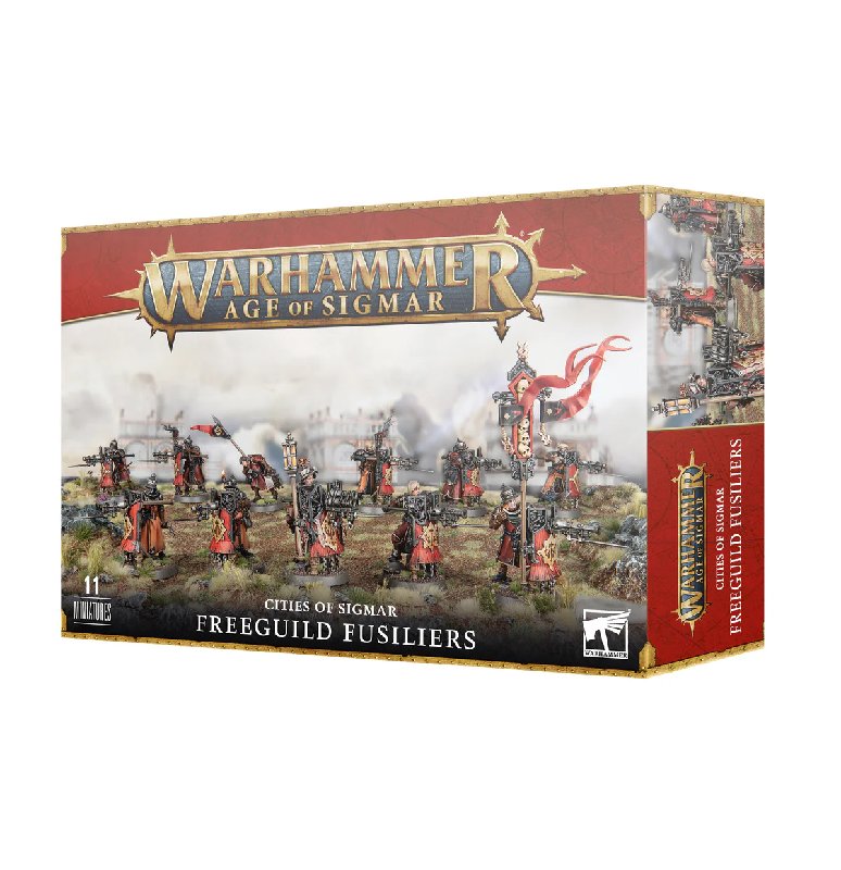 Games Workshop Cities of Sigmar Freeguild Fusiliers 10-Model Plastic Kit