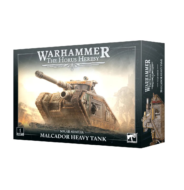 The Horus Heresy Solar Auxilia Malcador Heavy Tank Plastic Model Kit