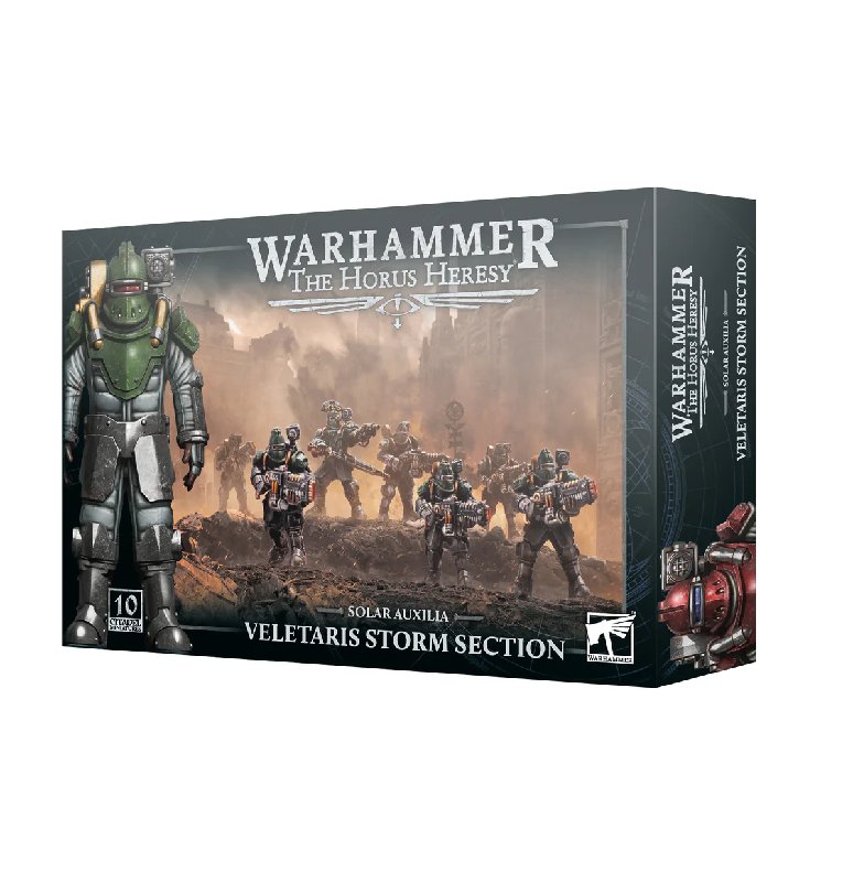 The Horus Heresy Solar Auxilia Veletaris Storm Section 10-Miniature Plastic Kit