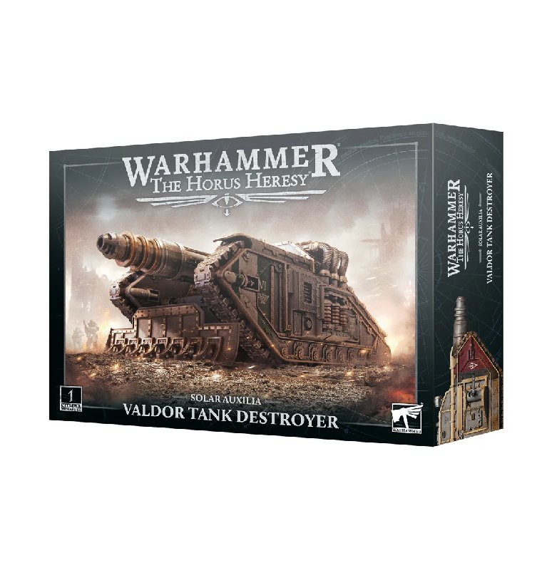The Horus Heresy Solar Auxilia Valdor Tank Destroyer Plastic Model Kit