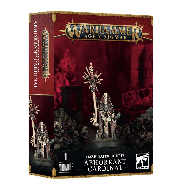 Warhammer Age of Sigmar Flesh-eater Courts Abhorrant Cardinal Plastic Model Kit