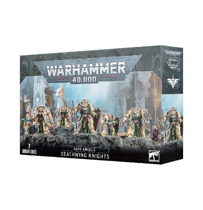 Games Workshop Warhammer 40,000 Dark Angels Deathwing Knights 5-Miniature Set