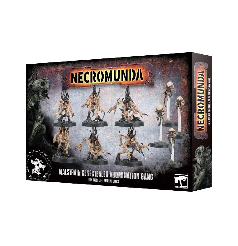 Games Workshop Necromunda Genestealer Abomination Gang Plastic Miniature Set