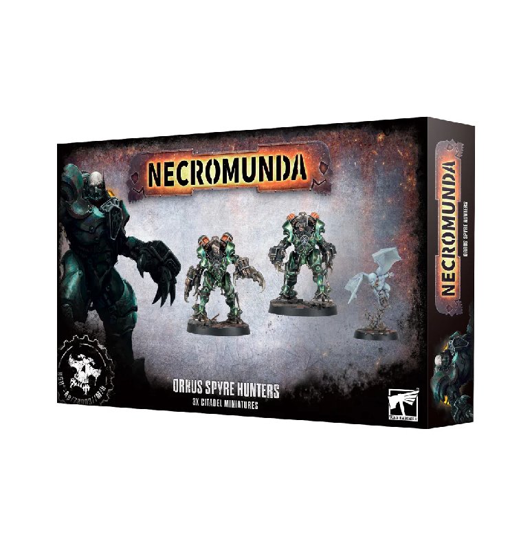 Necromunda Orrus Spyre Hunters Miniature Kit with Caryatid Prime