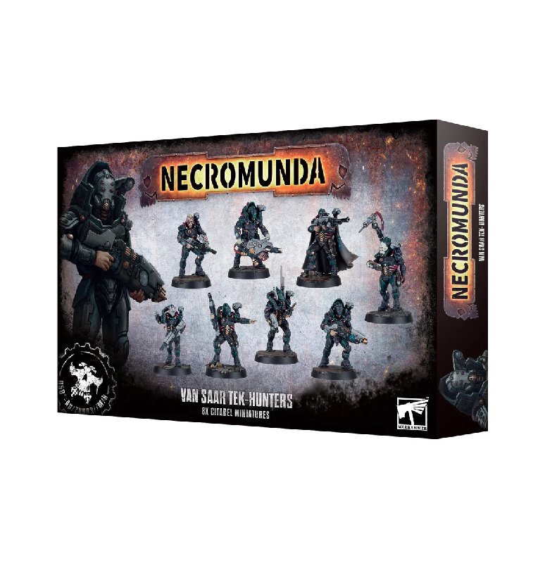 Necromunda Van Saar Tek-Hunters Plastic Model Kit with 8 Specialist Miniatures