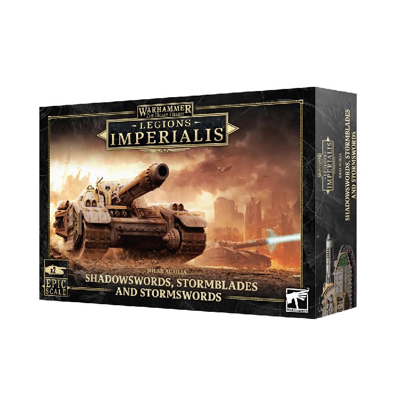 Legions Imperialis Solar Auxilia Super-Heavy Tank Kit - Two Epic Scale Models with Multiple Weapon Options