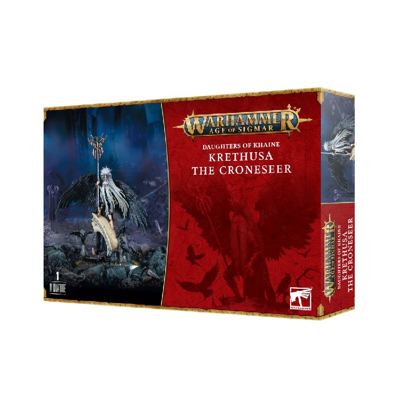 Games Workshop Daughters Of Khaine Krethusa The Croneseer 50mm Miniature