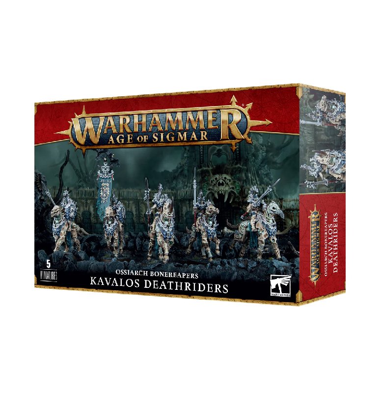 Warhammer Age of Sigmar Ossiarch Bonereapers Kavalos Deathriders Box Set