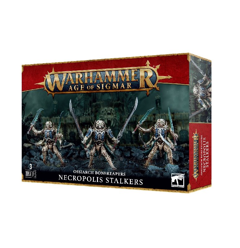 Warhammer Age Of Sigmar Ossiarch Bonereapers Necropolis Stalkers or Immortis Guard Box Set