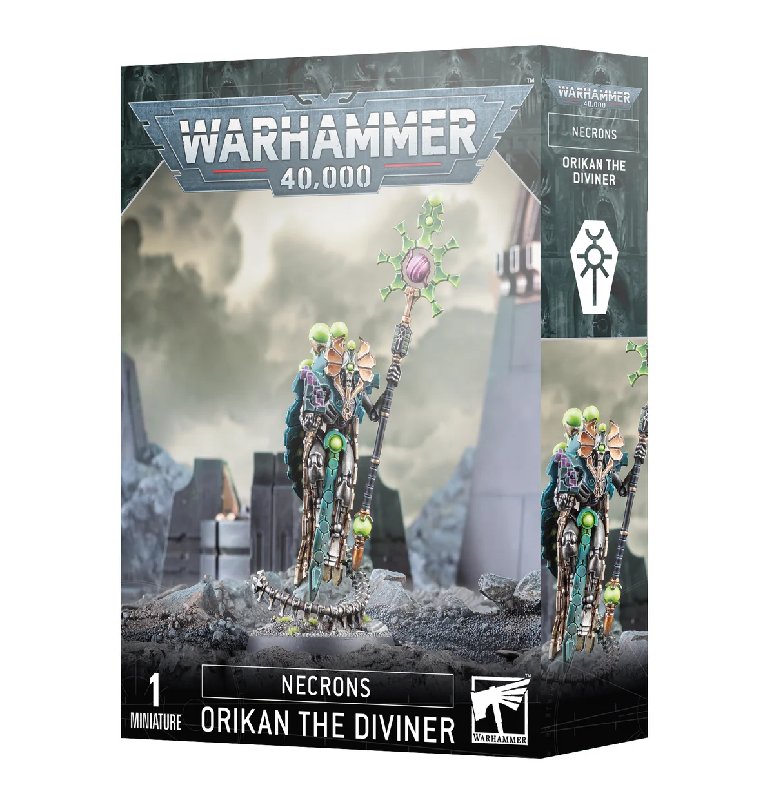 Warhammer 40,000 Necrons Orikan The Diviner Box Set