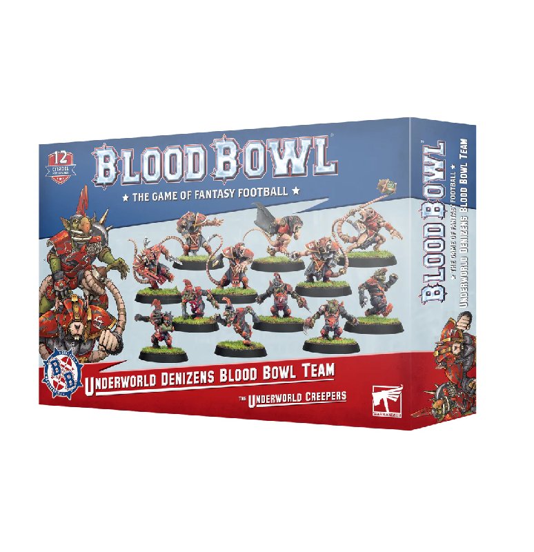 Blood Bowl Underworld Denizens Team Box Set with 12 Miniatures