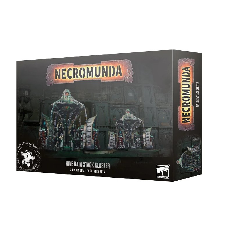 Games Workshop Necromunda Hive Data Stack Cluster Terrain Kit
