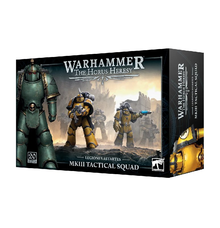 Games Workshop Horus Heresy MKIII Tactical Squad - 20 Space Marine Legionaries