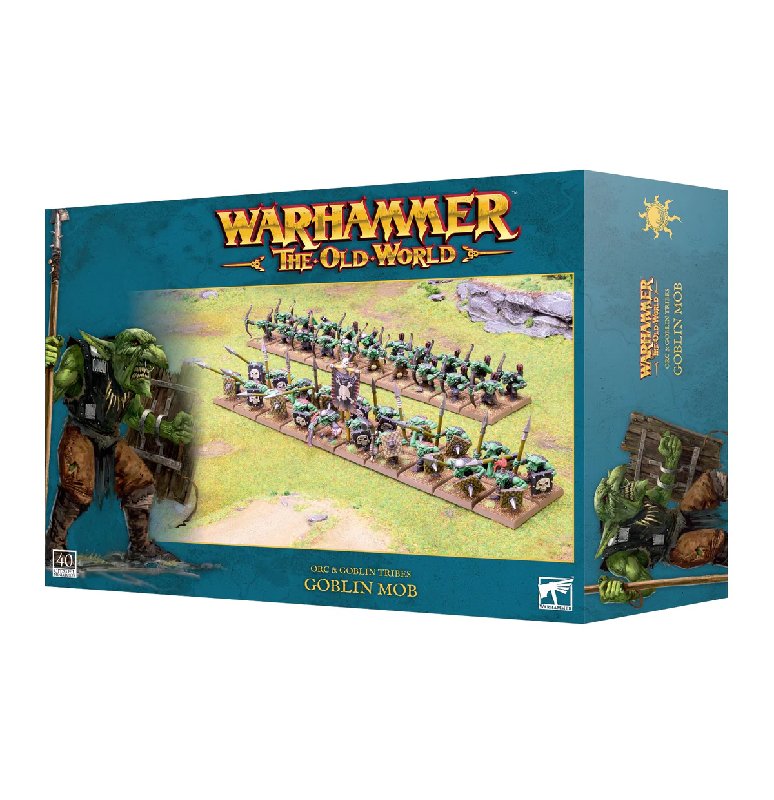 Games Workshop Warhammer The Old World Orc & Goblin Tribes Goblin Mob (40 Miniatures)