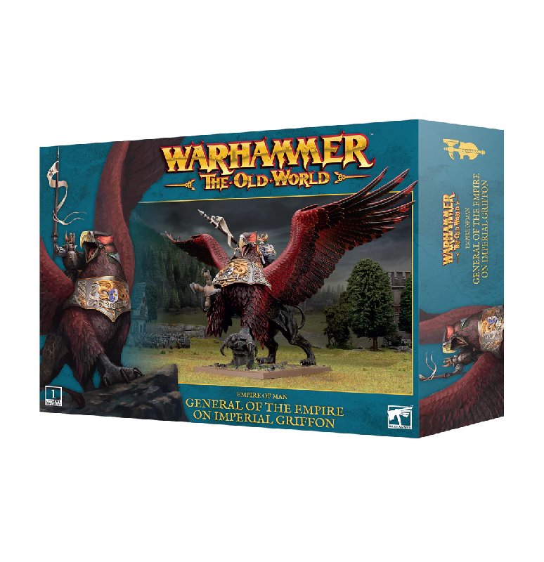 Warhammer The Old World Empire of Man General on Imperial Griffon Plastic Kit