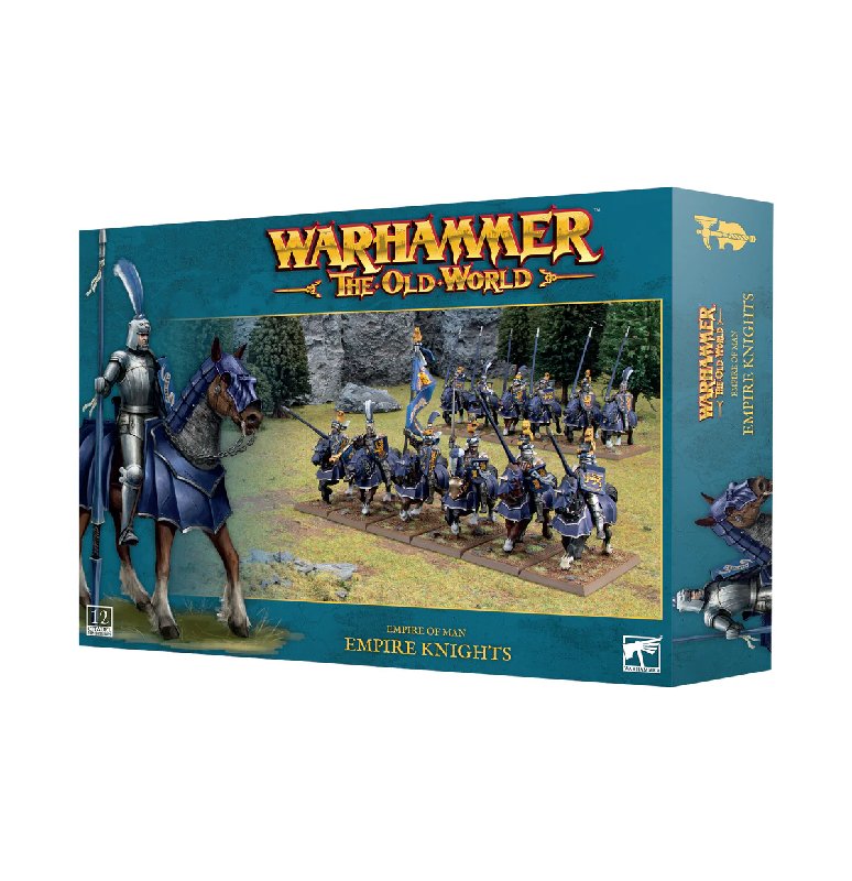 Warhammer The Old World Empire Knights Plastic Kit - 12 Miniatures