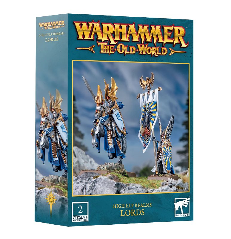 Games Workshop Warhammer The Old World High Elf Realms High Elf Lords Plastic Kit