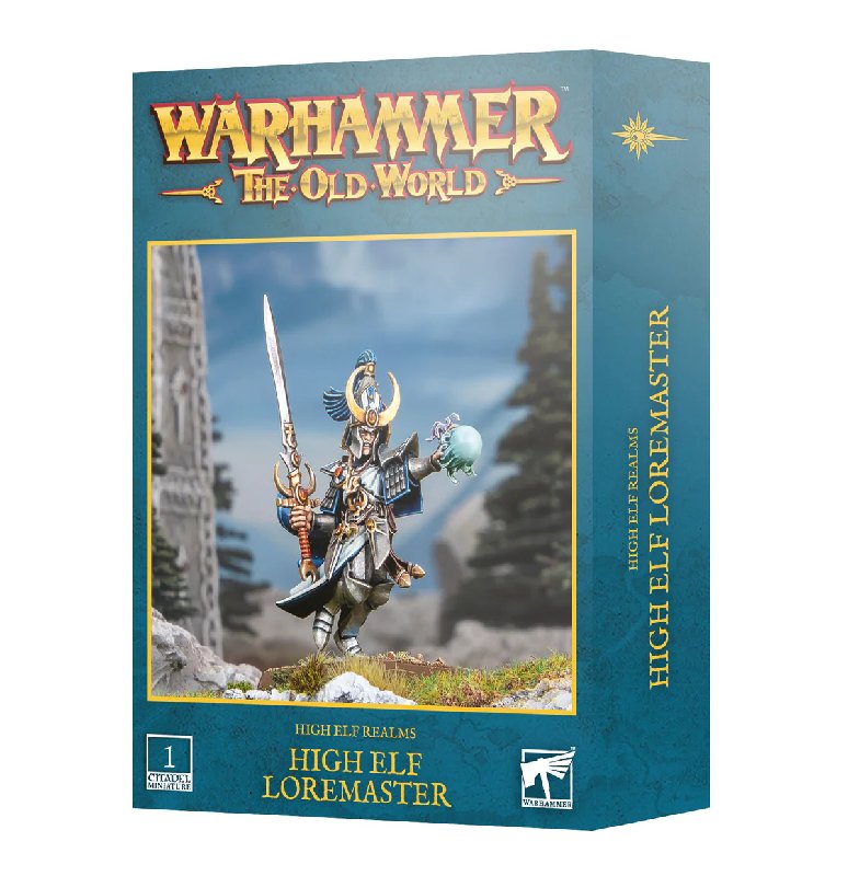 Games Workshop Warhammer The Old World High Elf Realms Loremaster Miniature