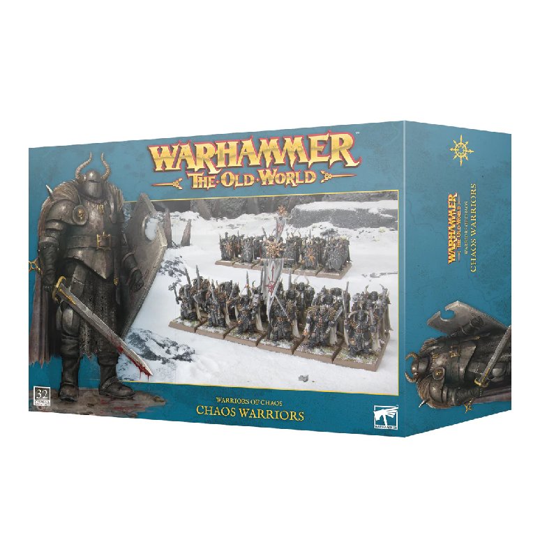 Games Workshop Warhammer: The Old World Warriors Of Chaos Chaos Warriors 32-Miniature Set