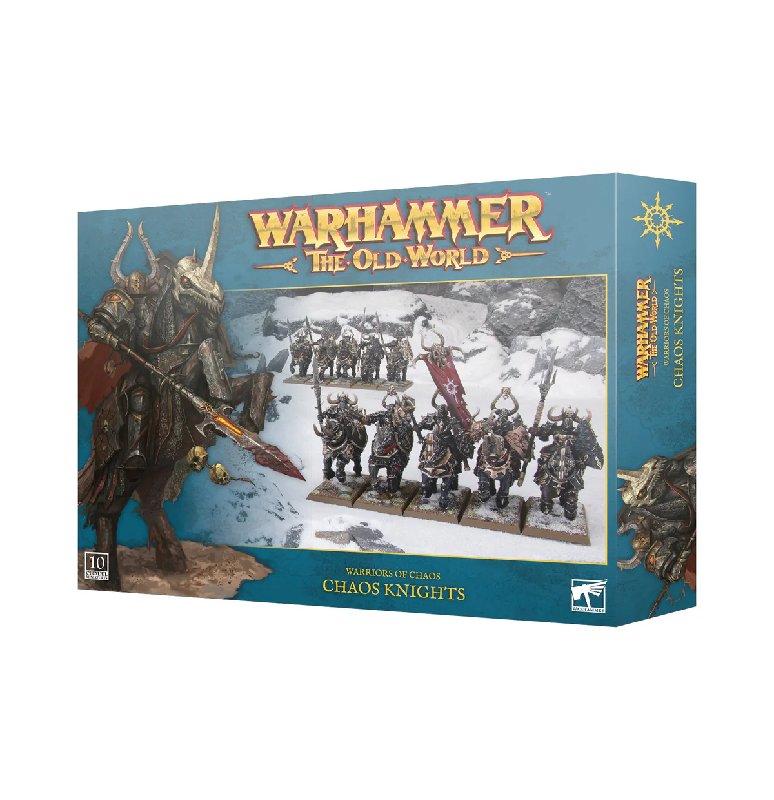 Warhammer The Old World Warriors of Chaos Chaos Knights Plastic Kit (10 Models)