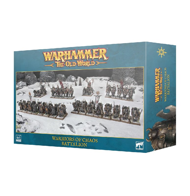 Warhammer The Old World Battalion: Warriors Of Chaos 44-Miniature Box Set