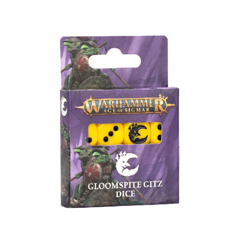Warhammer Age of Sigmar Gloomspite Gitz Dice Set