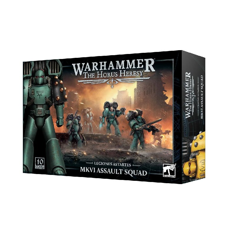 Games Workshop Horus Heresy MKVI Assault Marines Kit