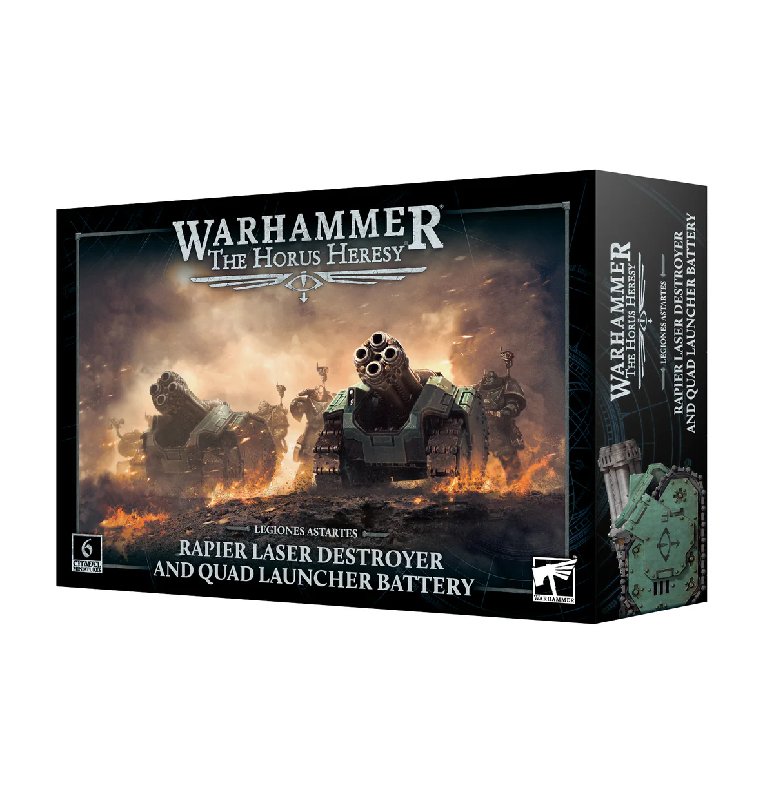 The Horus Heresy Rapier Laser Destroyer Weapons Platform Kit