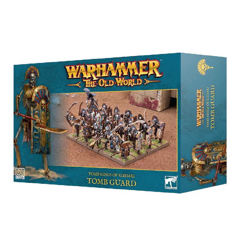 Games Workshop Warhammer The Old World Tomb Kings Tomb Guard 20-Miniature Set