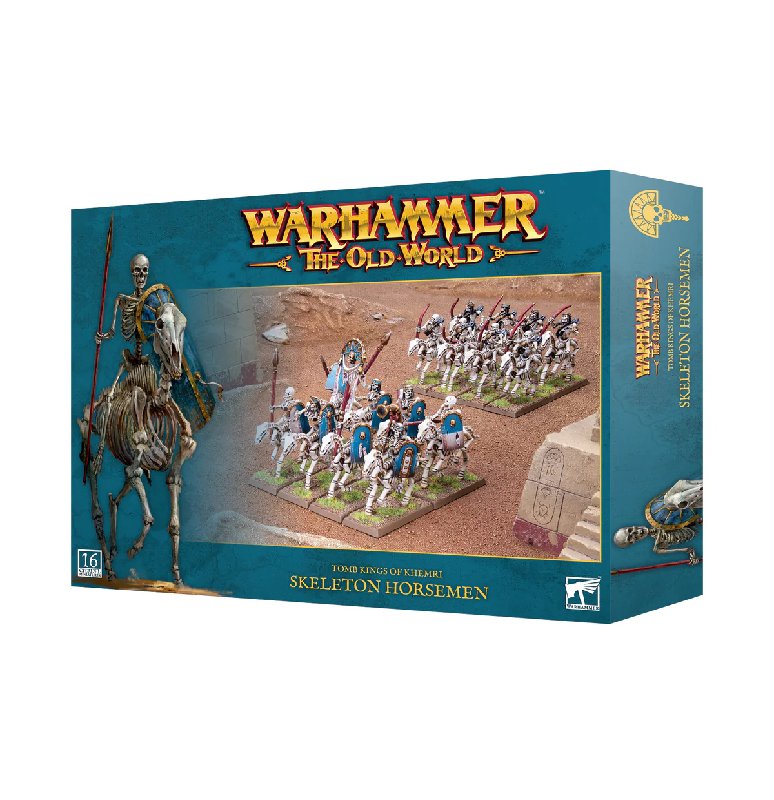 Games Workshop Warhammer The Old World Tomb Kings Skeleton Horsemen 16-Miniature Kit
