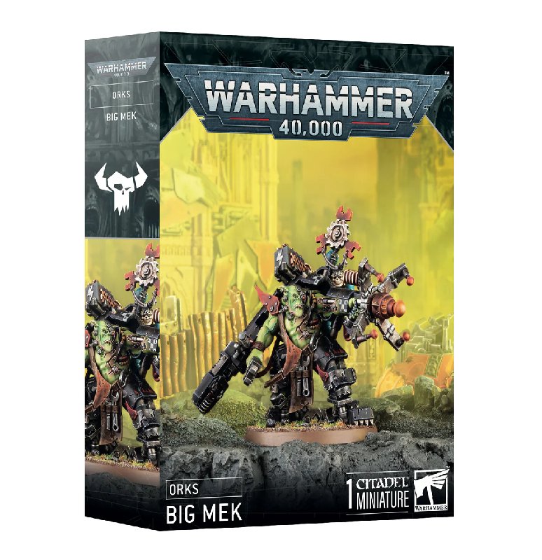 Warhammer 40k Orks Big Mek with Kustom Weaponry