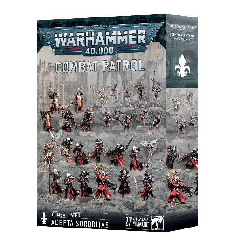 Warhammer 40k Adepta Sororitas Combat Patrol Box