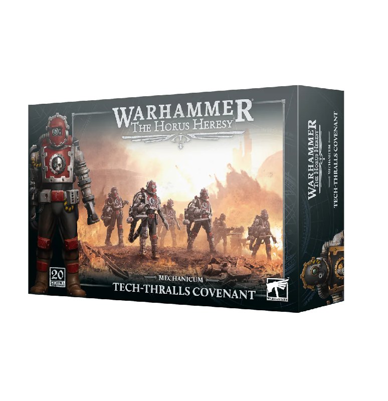 The Horus Heresy Mechanicum Tech-Thralls Covenant - 20 Multi-part Plastic Models