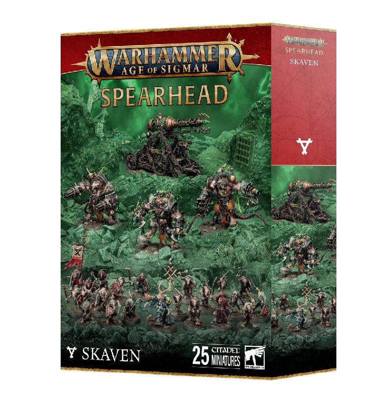 Games Workshop Warhammer Age of Sigmar Spearhead Skaven Warpspark Clawpack Box Set