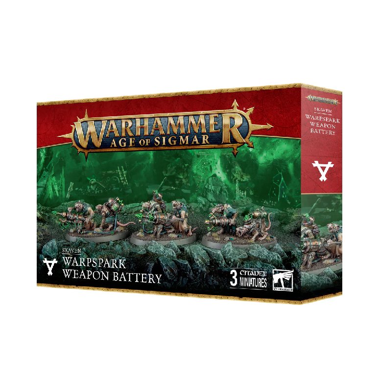 Games Workshop Skaven Warpspark Weapon Battery - 3 Weapon Teams