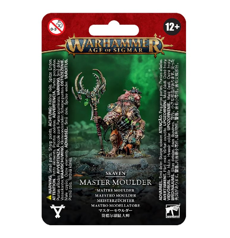 Games Workshop Warhammer Age of Sigmar Skaven Master Moulder Plastic Kit