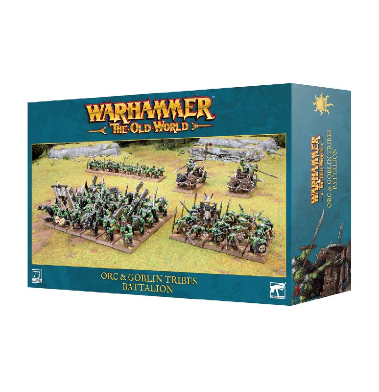 Games Workshop Warhammer The Old World Orc & Goblin Tribes Battalion Box Set