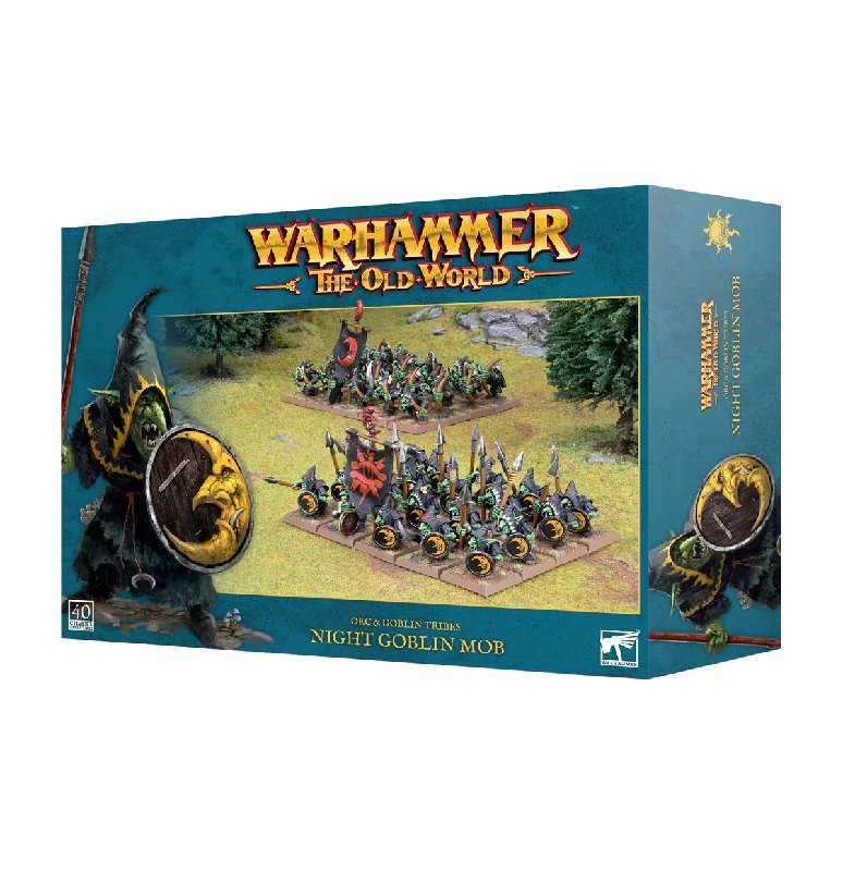 Games Workshop Warhammer The Old World Orc & Goblin Tribes Night Goblin Mob (40 Miniatures)