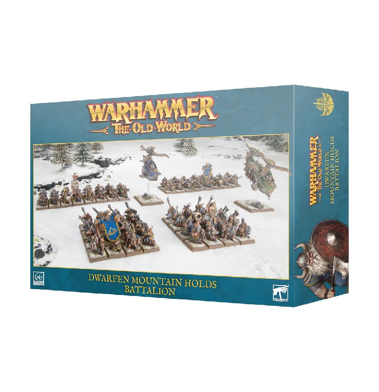 Games Workshop Warhammer The Old World Dwarfen Mountain Holds Battalion Box Set