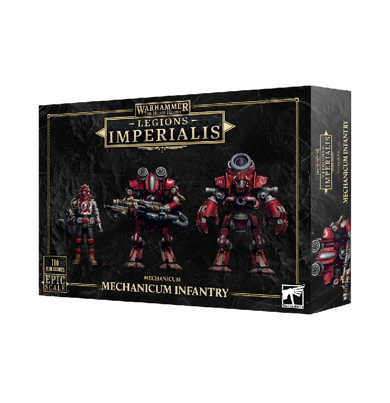 Legions Imperialis Mechanicum Infantry Box Set - 110 Epic Scale Plastic Miniatures